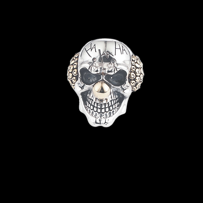 925 Sterling Silver Skull Ring Adjustable Size